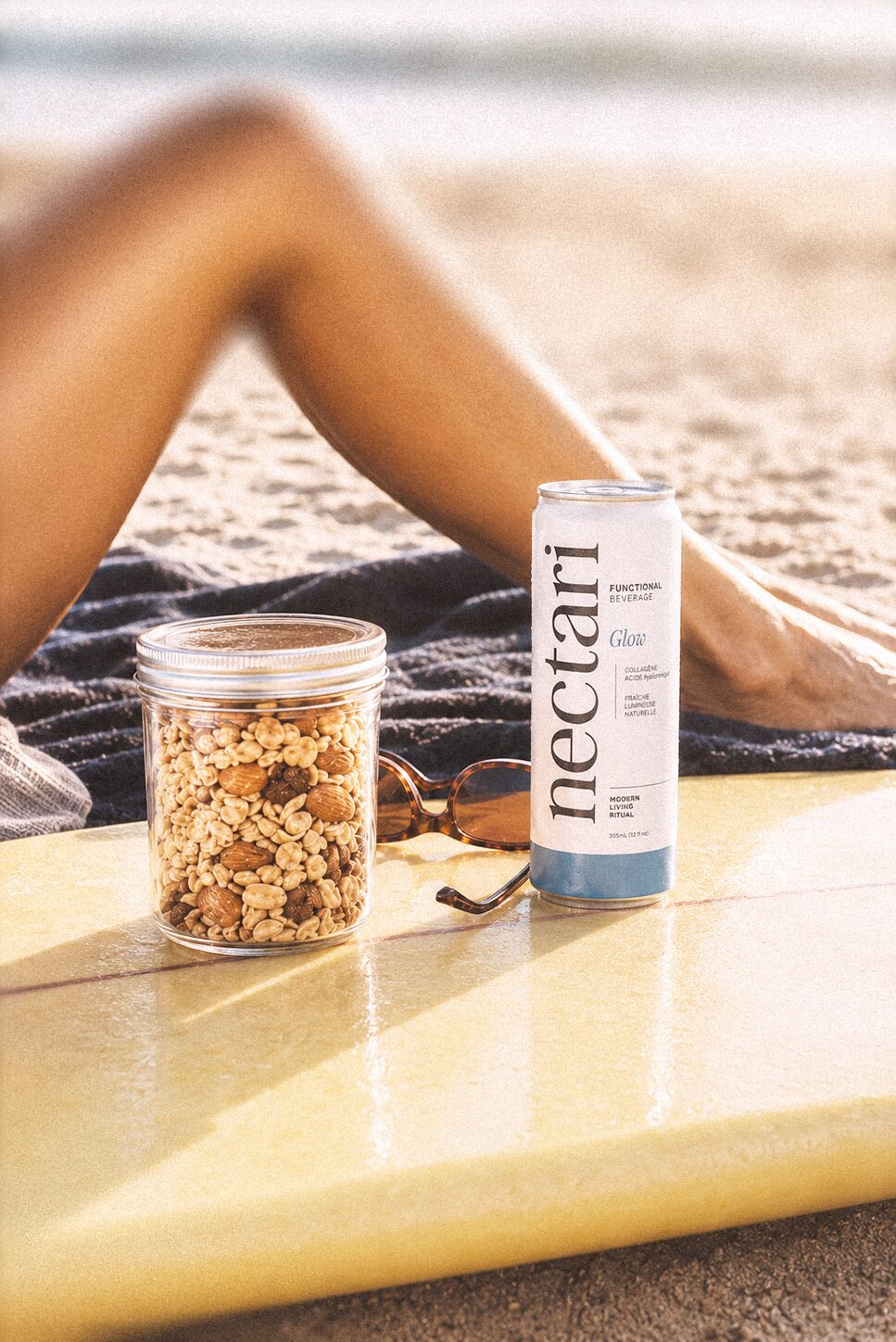 Nectari in spiaggia surf